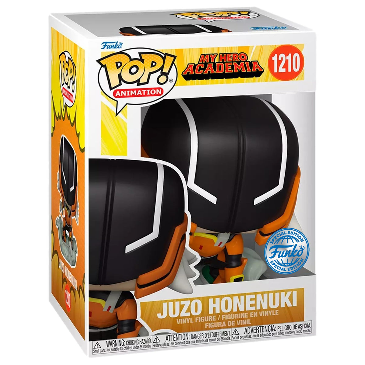 Funko Pop! Animación: My Hero Academia - Juzo Honenuki Edición Especial Multicolor Figura Exclusiva 1210