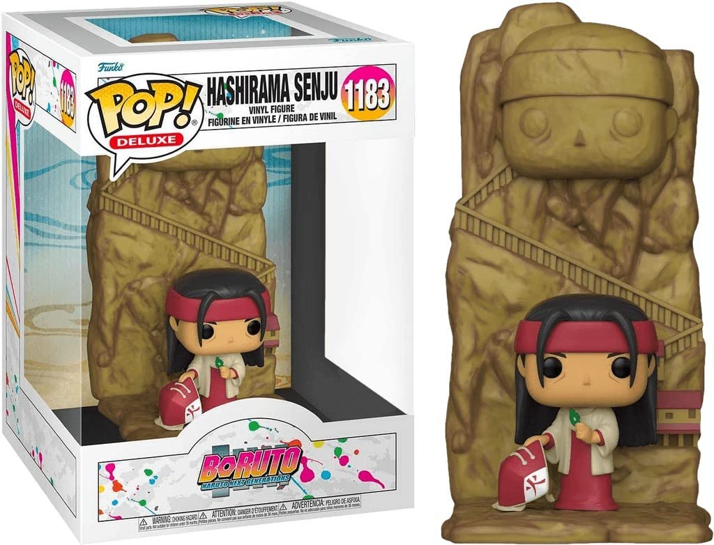 Funko Pop! Deluxe Boruto Naruto Next Generations: Naruto Hokage Series - Hashirama Senju (exclusivo de Gamestop) 1183 Figura de vinilo