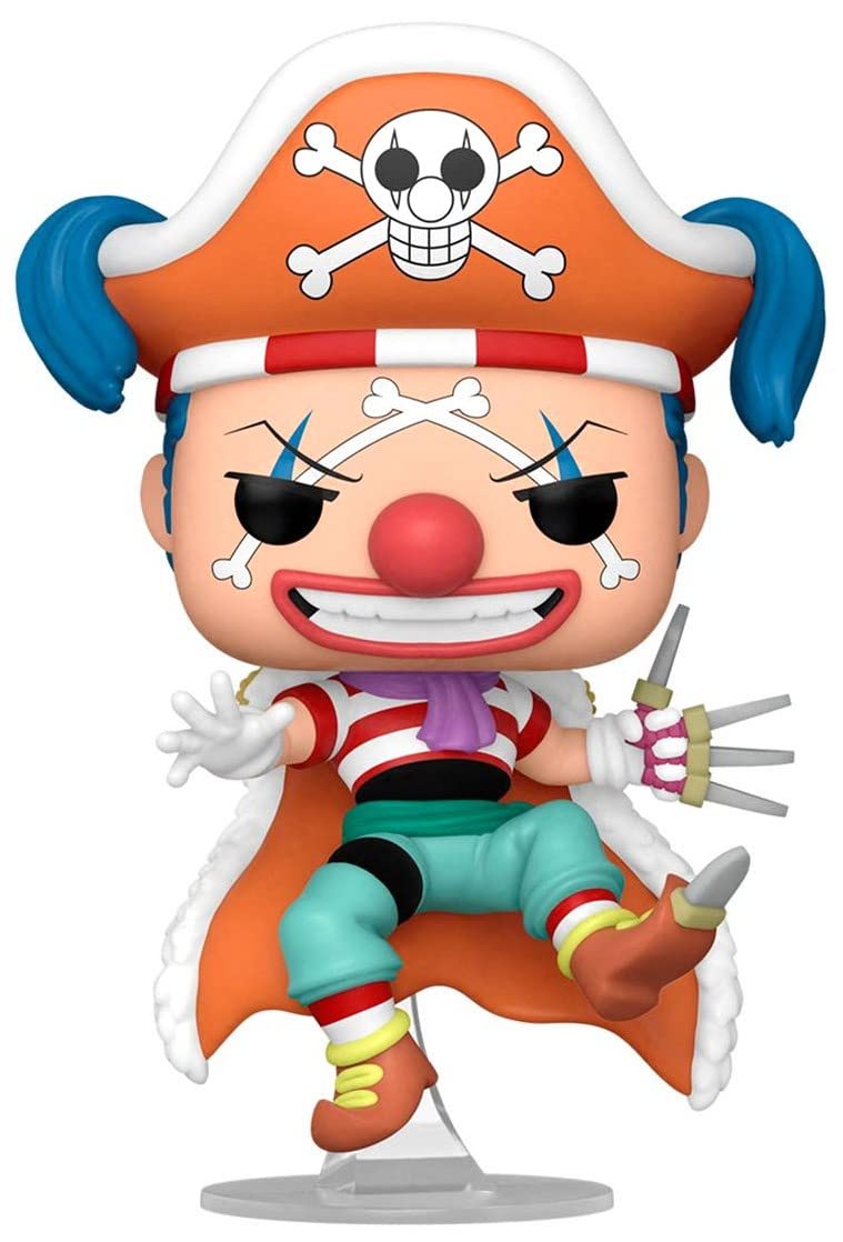 Funko Pop! One Piece 1276 Buggy The Clown Pegatina Edición Especial FUN66428