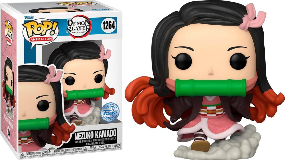 Funko Pop! Animation: Demon Slayer Kimetsu no Yaiba - Nezuko Kamado (Running) (Edición Especial) 1264 Figura de vinilo