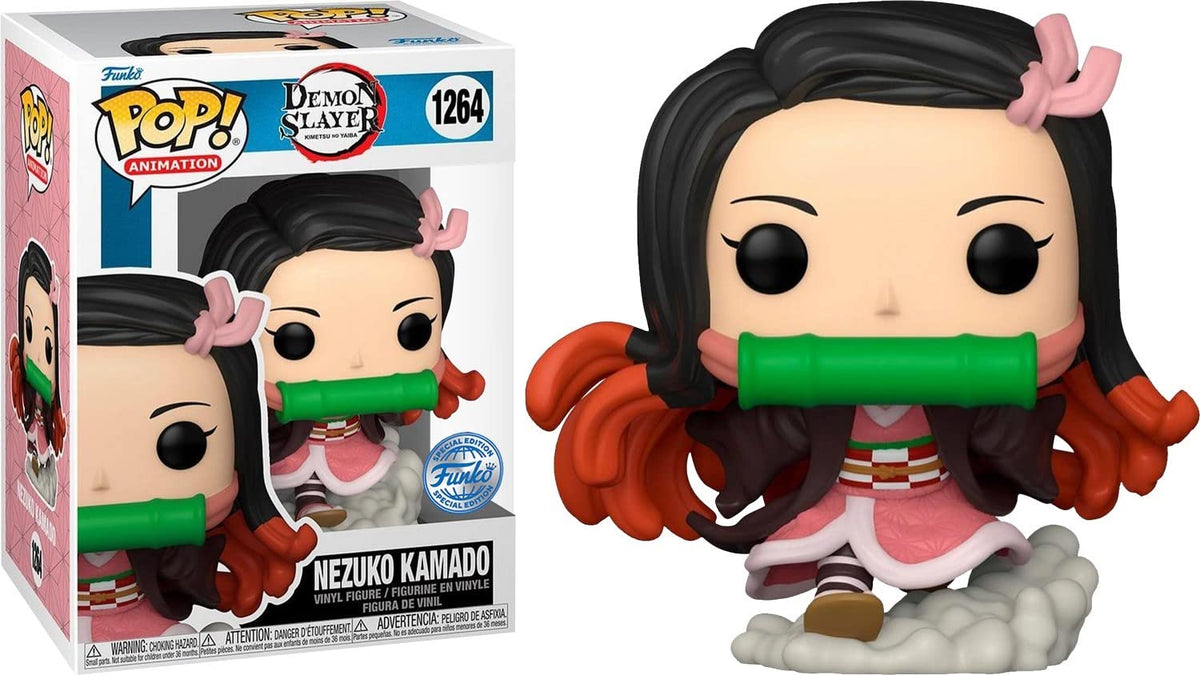 Funko Pop! Animation: Demon Slayer Kimetsu no Yaiba - Nezuko Kamado (Running) (Edición Especial) 1264 Figura de vinilo