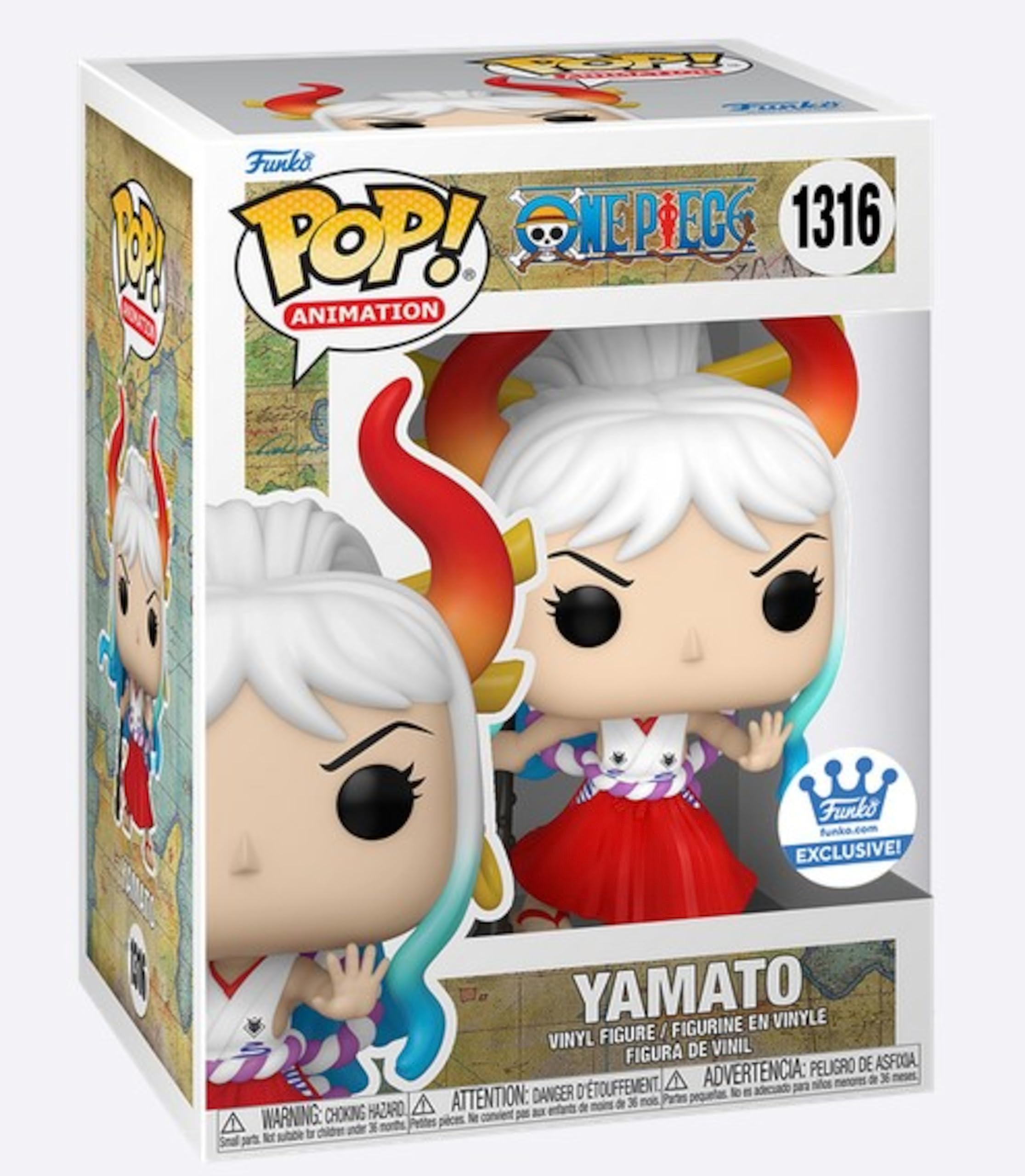 Funko Pop! Animación: One Piece - Yamato Shop Exclusive