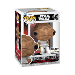 Funko Star Wars: El 40 aniversario del regreso de los Jedi - Admiral Ackbar, exclusivo de Amazon