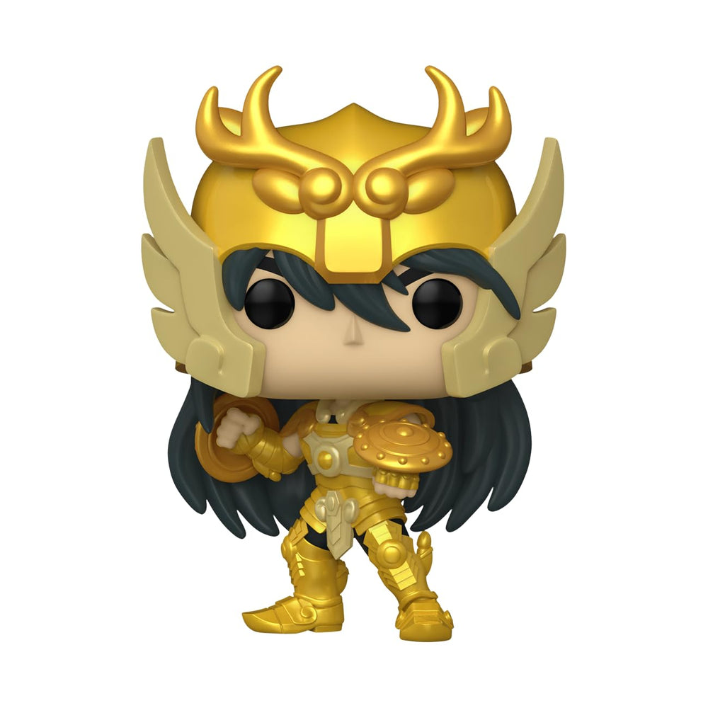 Funko Pop! Animation: Saint Seiya – Gold Libra Dragon Shiryu – Figura de vinilo coleccionable – Idea de regalo – Producto oficial – para niños y adultos – Fans del anime – Figura modelo para