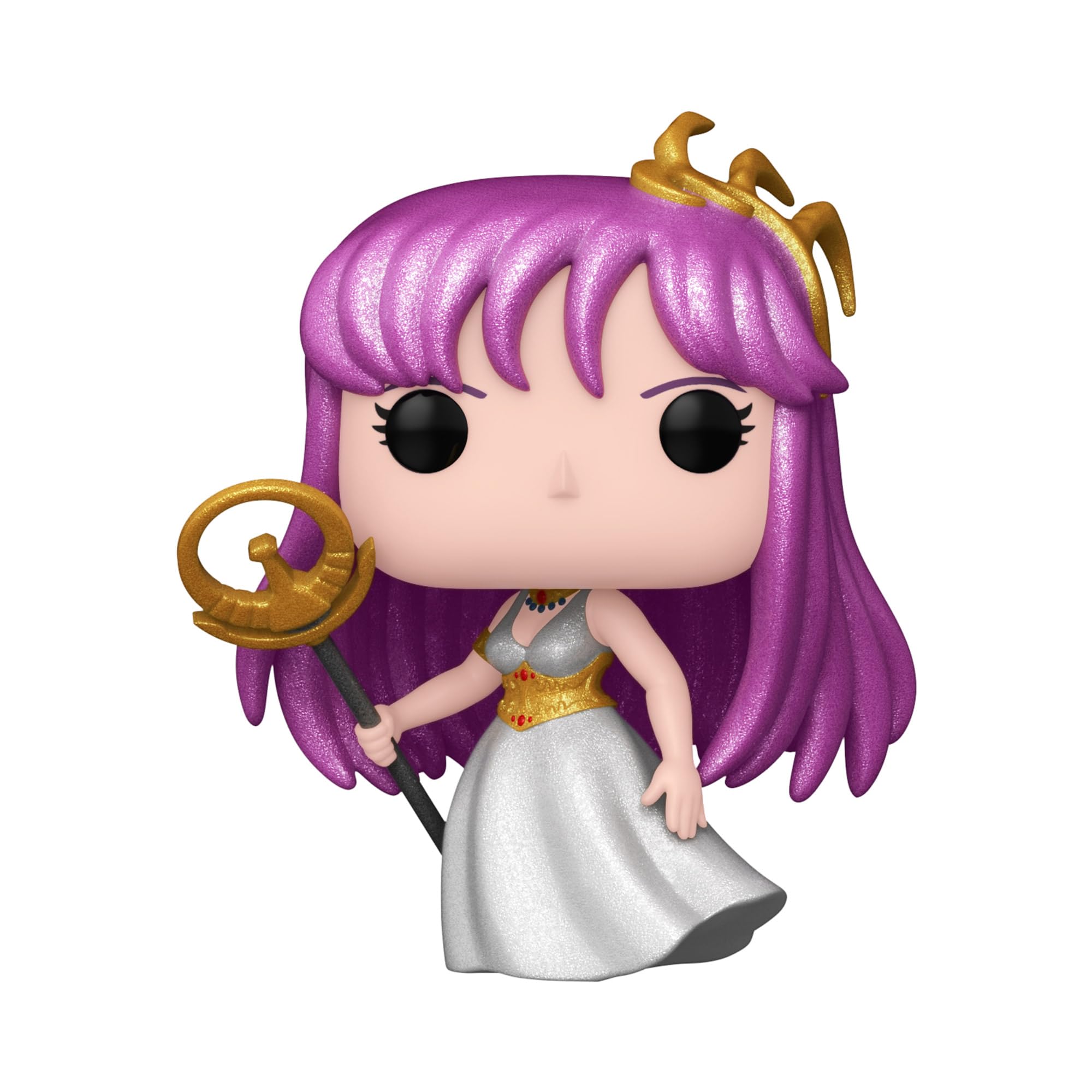FUNKO POP! ANIME: Saint Seiya Athena (Saori Kido) en la colección Diamond Glitter (exclusivo de AE)