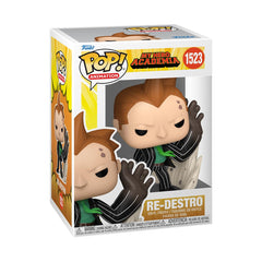 Funko Pop! Animation: My Hero Academia (MHA) - 2 - Re-Destro - Figura de vinilo coleccionable - Idea de regalo - Producto oficial - para niños y adultos - Fans del anime - Figura modelo para coleccionistas
