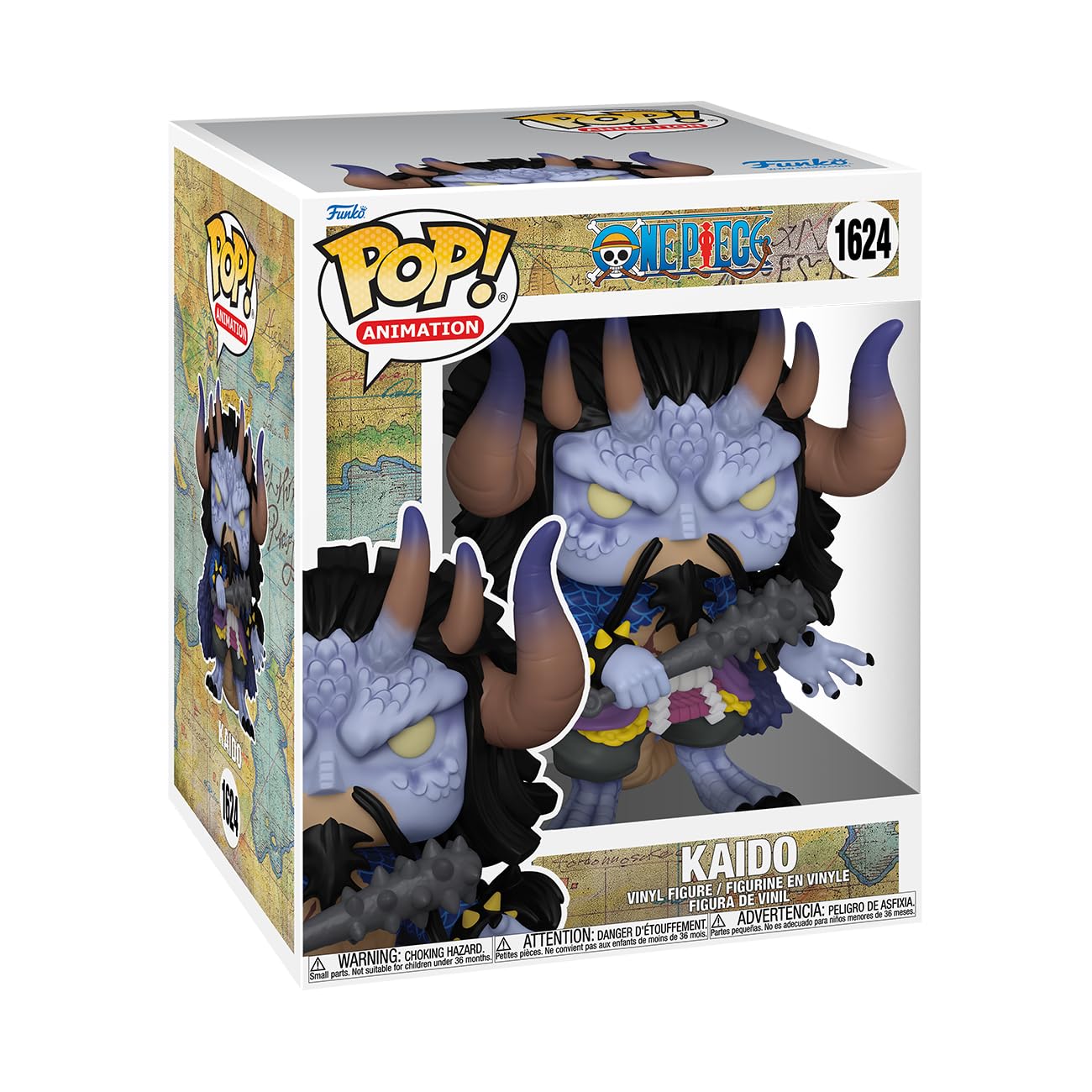 Funko POP! Super: One Piece – Kaido Man Beast Form – Figura de vinilo coleccionable – Idea de regalo – Producto oficial – para niños y adultos – Fans del anime – Figura modelo para coleccionistas y