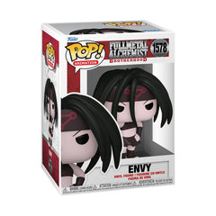 Funko Pop Animation: Fullmetal Alchemist: Brotherhood - Envy - Full Metal Alchemist - Figura de vinilo coleccionable - Idea de regalo - Producto oficial - Juguetes para niños y adultos - Fans del anime