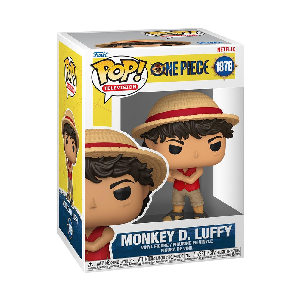 Funko Pop! TV: One Piece - Monkey D. Luffy - Figura de vinilo coleccionable - Idea de regalo - Producto oficial - Juguetes para niños y adultos - Fans del anime - Figura modelo para coleccionistas y