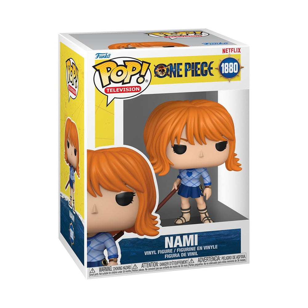 Funko Pop! TV: One Piece - Nami - Figura de vinilo coleccionable - Idea de regalo - Producto oficial - Juguetes para niños y adultos - Fans del anime - Figura modelo para coleccionistas y exhibidores