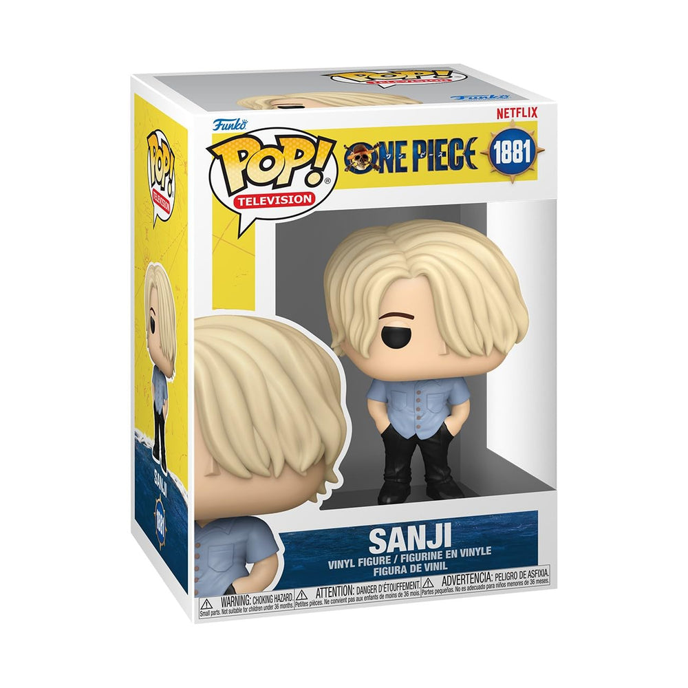 Funko Pop! TV: One Piece - Sanji - Figura de vinilo coleccionable - Idea de regalo - Producto oficial - Juguetes para niños y adultos - Fans del anime - Figura modelo para coleccionistas y exhibidores