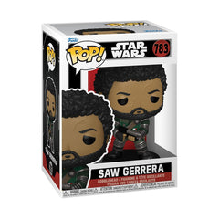 Funko Pop! Star Wars: Andor - Saw Gerrera - Figura de vinilo coleccionable - Idea de regalo - Producto oficial - Juguetes para niños y adultos - Fans de la televisión - Figura modelo para
