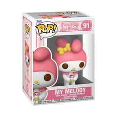Funko POP! Sanrio: HK - My Melody - Hello Kitty - Figura de vinilo coleccionable - Idea de regalo - Mercancía oficial - para niños y adultos - Fans de dibujos animados - Figura modelo para
