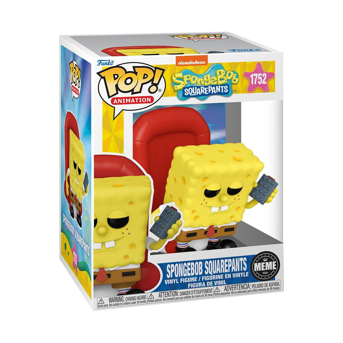 Funko Pop! Premium: Meme - Bob Esponja Pantalones Cuadrados