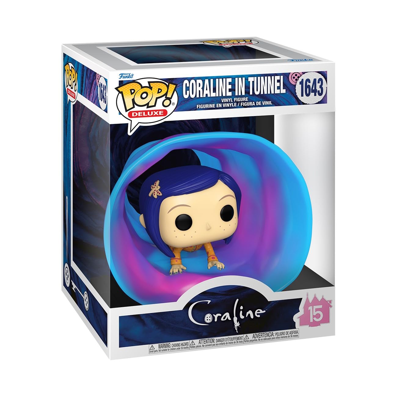 Funko POP! Deluxe: Coraline 15º Aniversario - Coraline - Figura de vinilo coleccionable - Idea de regalo - Mercancía oficial - para niños y adultos - Fans de películas - Figura modelo para