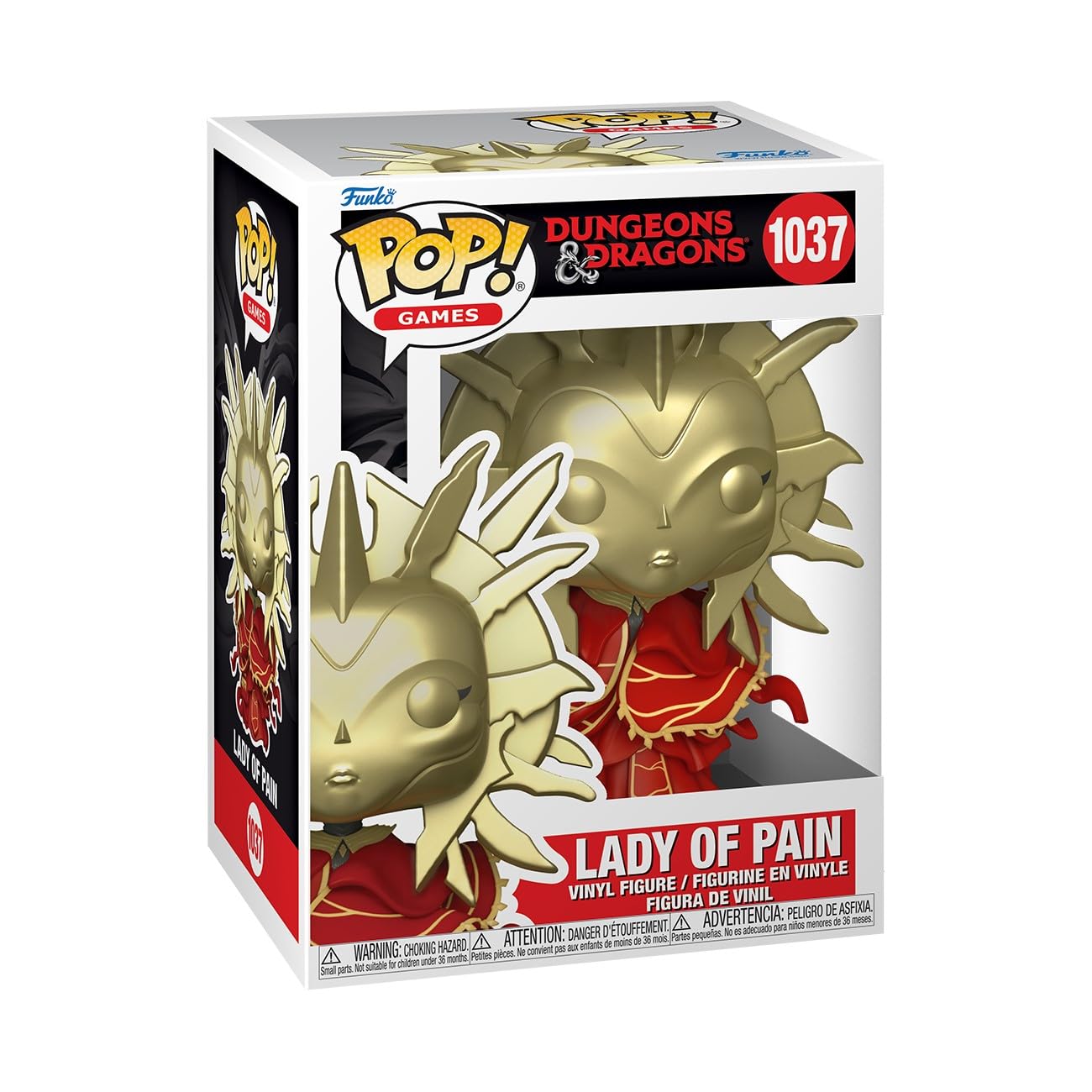 Funko Pop Games: Dungeons and Dragons - Lady of Pain - D&ampD - Figura de vinilo coleccionable - Idea de regalo - Producto oficial - Juguetes para niños y adultos - Fans de los videojuegos - Figura modelo para coleccionistas