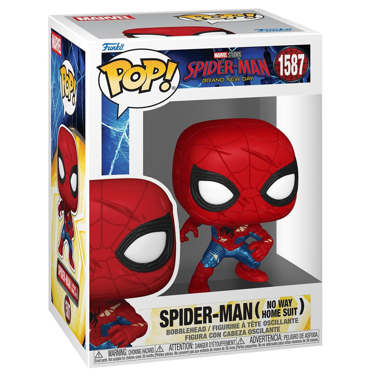 Funko Pop! Marvel: Spider-Man Day - Spider-Man - Collectable Vinyl Figure - Gift Idea - Official Merchandise - Toys for Kids &amp Adults - Marvel Fans - Model Figure for Collectors and Display
