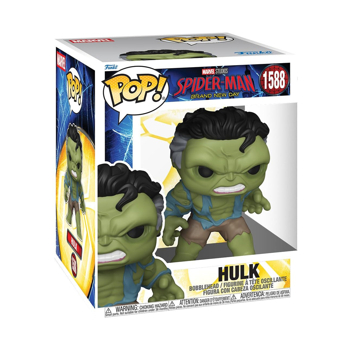 Funko Pop! Super Marvel: Spider-Man Day - Super Hulk - Collectable Vinyl Figure - Gift Idea - Official Merchandise - Toys for Kids &amp Adults - Marvel Fans - Figure for Collectors and Display