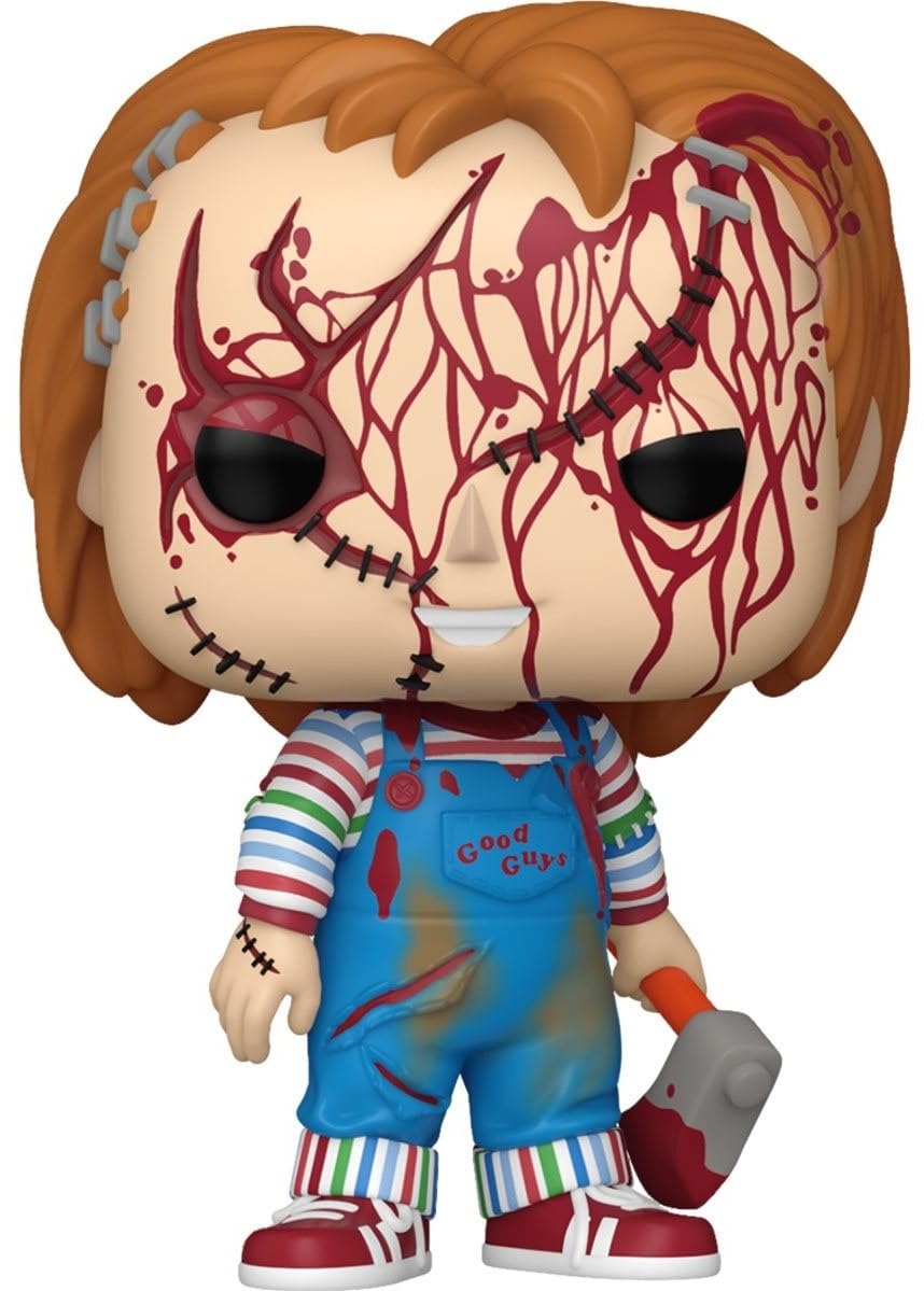 Funko - Novia de Chucky - Chucky Bloody Pop! Figura de vinilo - Exclusivo EE