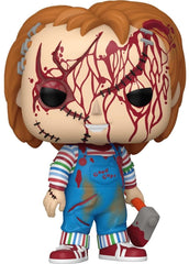 Funko - Novia de Chucky - Chucky Bloody Pop! Figura de vinilo - Exclusivo EE