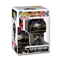 Funko Pop! TV: Power Rangers Dino Fury - Black Dino Thunder Ranger - Figura de vinilo coleccionable - Idea de regalo - Mercancía oficial - Juguetes para niños y adultos - Fans de TV - Figura para