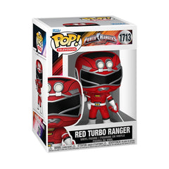 Funko Pop! TV: Power Rangers Turbo - Red Turbo Ranger - Figura de vinilo coleccionable - Idea de regalo - Mercancía oficial - Juguetes para niños y adultos - Fans de TV - Figura modelo para
