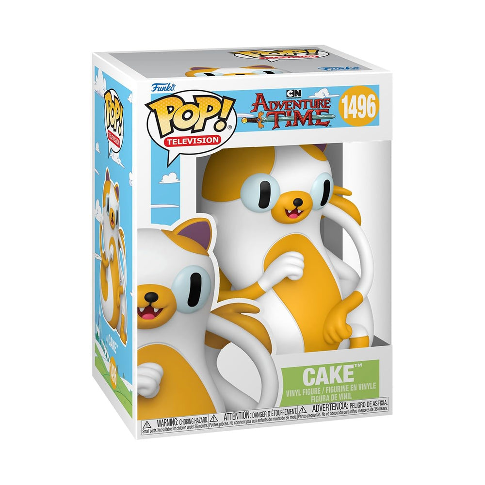 Funko Pop! TV: Adventure Time: Fionna and Cake - Figura de vinilo coleccionable - Idea de regalo - Producto oficial - Juguetes para niños y adultos - Fans del anime - Figura modelo para coleccionistas y exhibidores