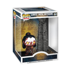 Funko Pop! Town: El Señor de los Anillos - Lurtz con Orthanc s