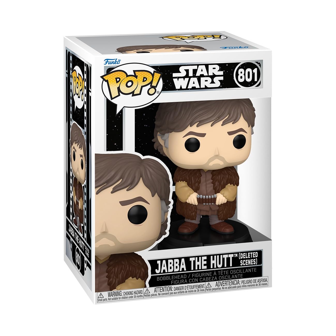 Funko Pop! Star Wars: Deleted Scenes - Jabba The Hutt - Figura de vinilo coleccionable - Idea de regalo - Producto oficial - Juguetes para niños y adultos - Fans de Star Wars - Figura modelo para