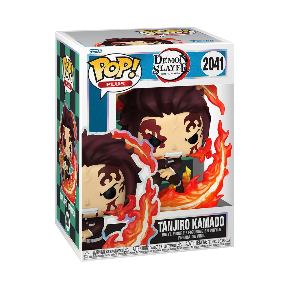 Funko Pop! Plus: Demon Slayer - Tanjiro Kamado (Dancing Flash) - Figura de vinilo coleccionable - Idea de regalo - Producto oficial - Juguetes para niños y adultos - Fans del anime - Figura modelo
