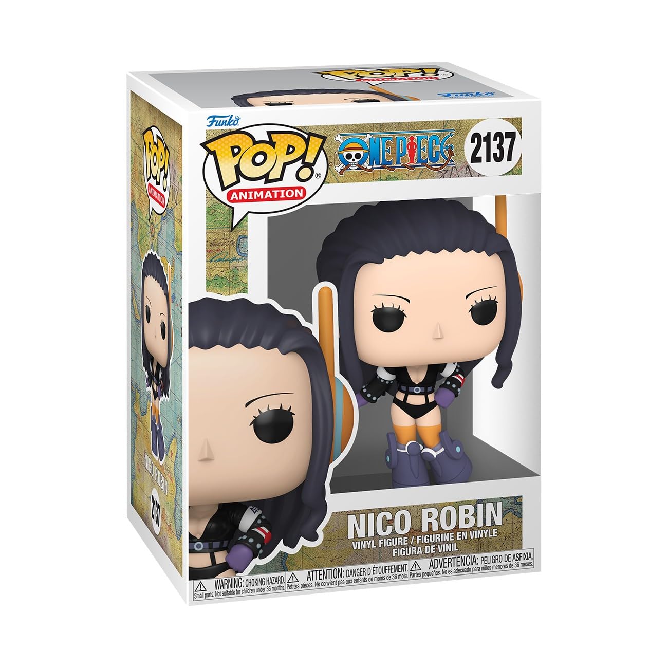 Funko Pop! Animation: One Piece - Nico Robin - Egg Arc - Figura de vinilo coleccionable - Idea de regalo - Mercancía oficial - Juguetes para niños y adultos - Fans del anime - Figura modelo para