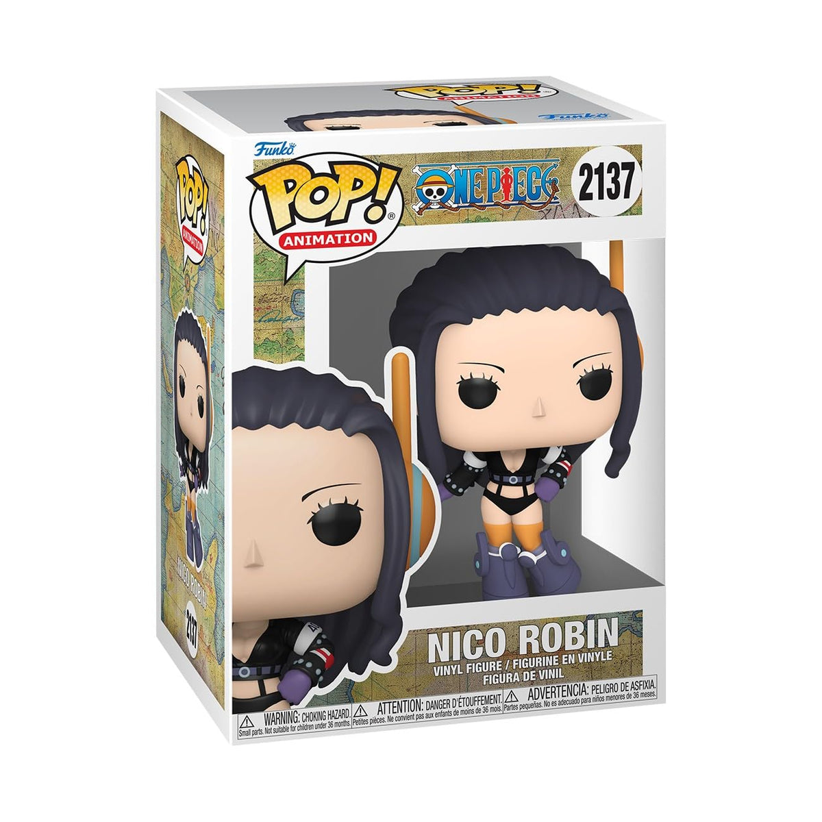 Funko Pop! Animation: One Piece - Nico Robin - Egg Arc - Figura de vinilo coleccionable - Idea de regalo - Mercancía oficial - Juguetes para niños y adultos - Fans del anime - Figura modelo para