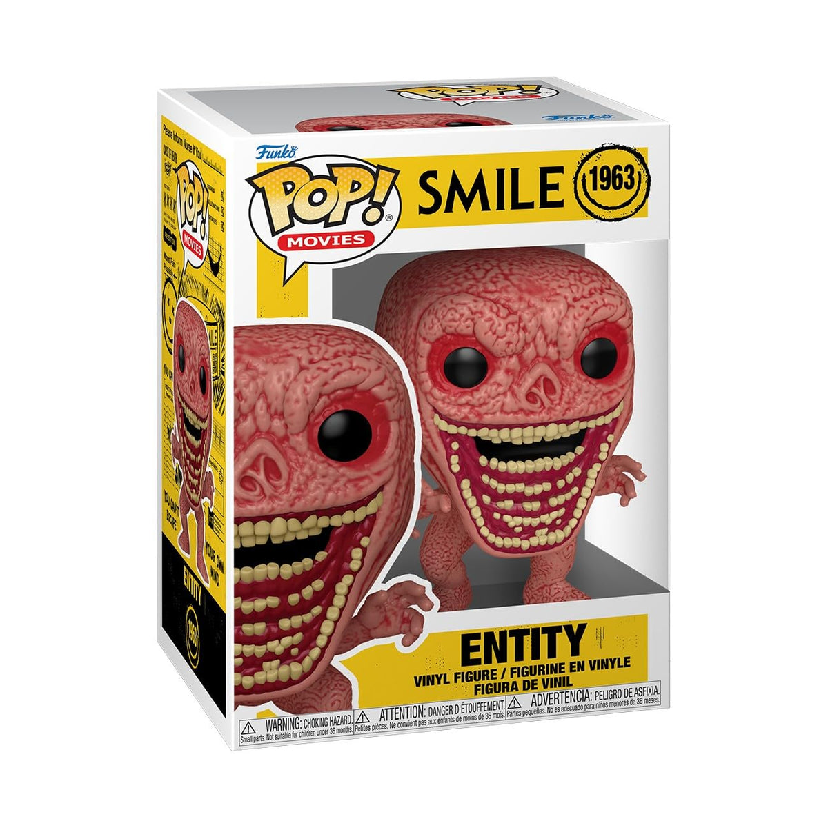 Funko Pop! Movies: Smile - Entity - Figura de vinilo coleccionable - Idea de regalo - Producto oficial - Juguetes para niños y adultos - Fans del terror - Figura modelo para coleccionistas y