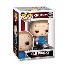 Funko Pop! TV: Chucky (TV) - Old Chucky - Figura de vinilo coleccionable - Idea de regalo - Producto oficial - Juguetes para niños y adultos - Fans del terror - Figura modelo para coleccionistas y exhibidores