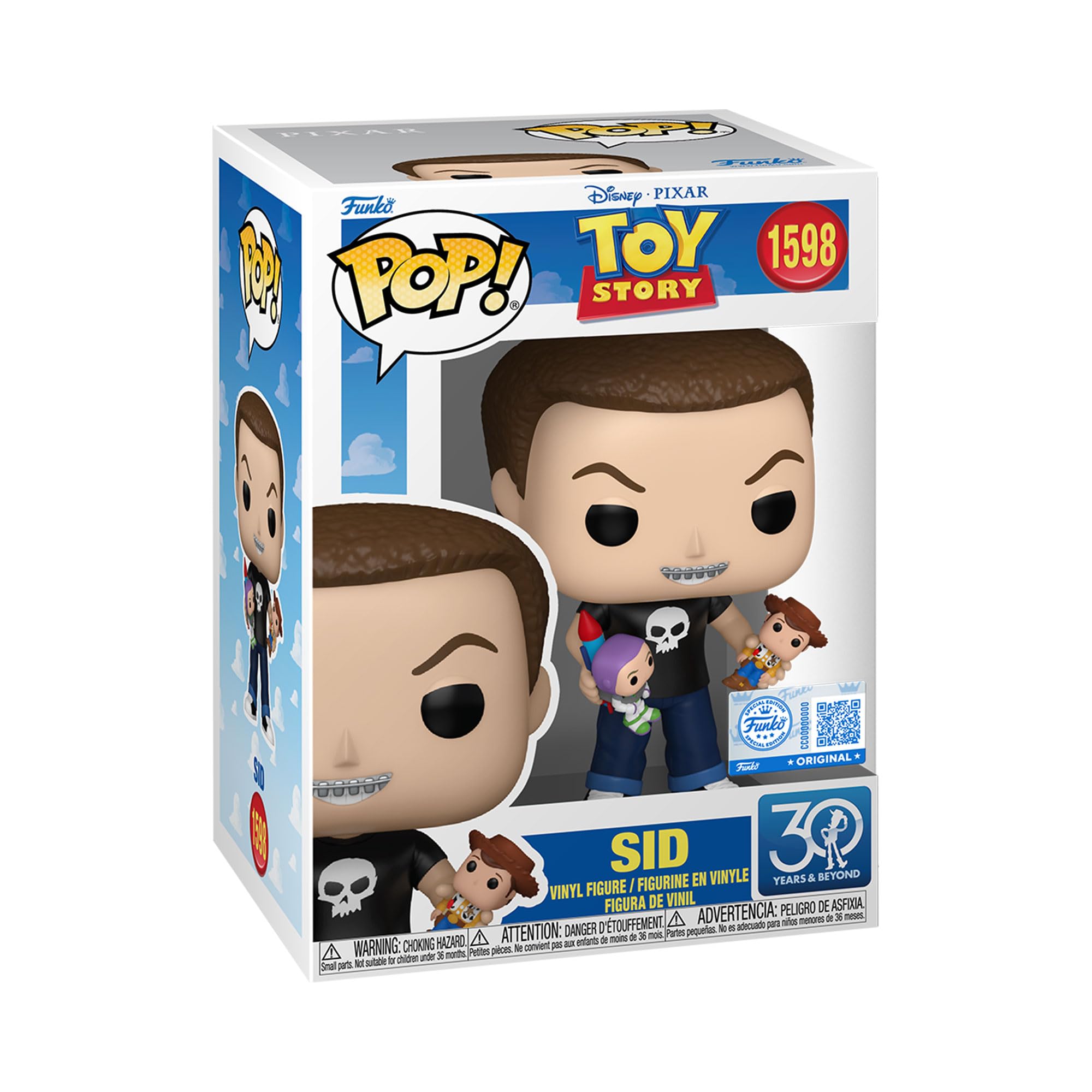 Funko Pop! Disney: Toy Story - Sid (30 Aniversario)