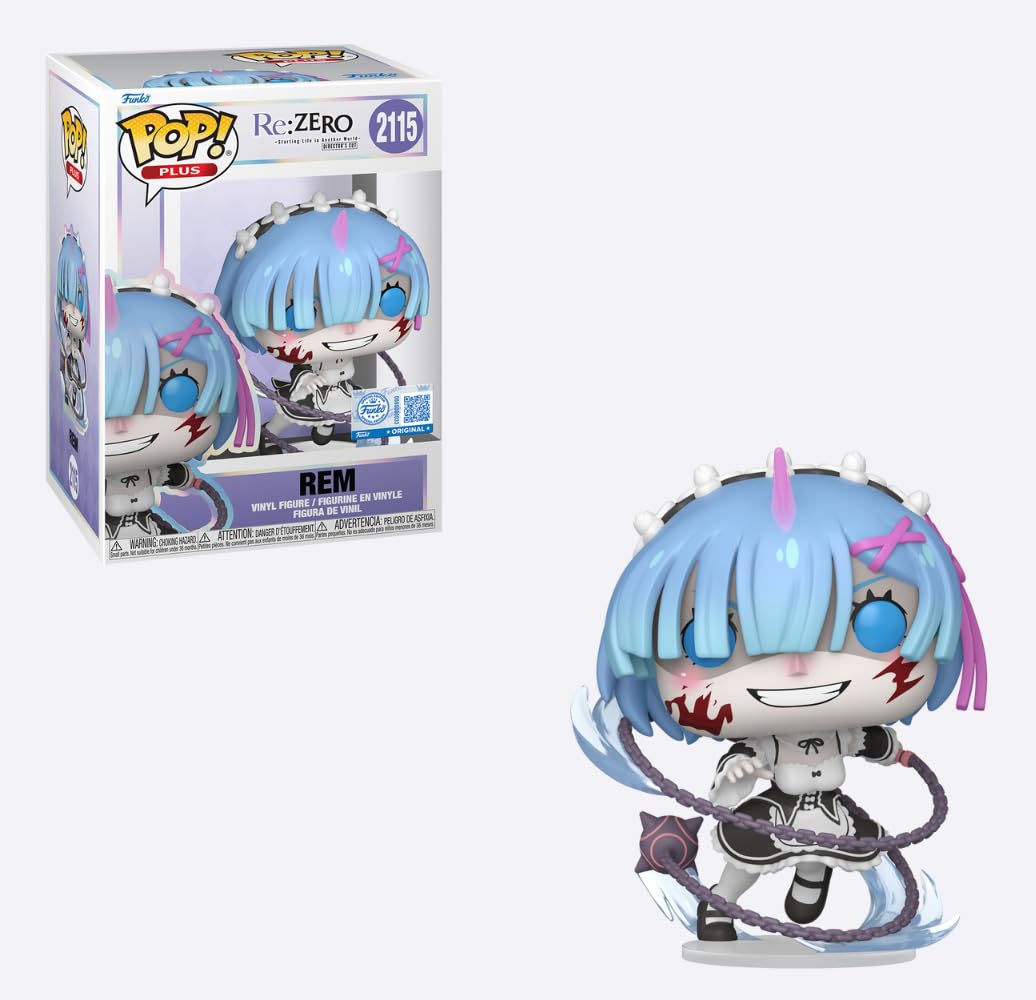 Funko Re:Zero - Starting Life in Another World Rem con la figura de vinilo Pop Plus exclusiva de Morningstar 2115