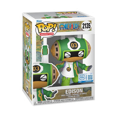 Funko Pop! Animation: One Piece - Edison - Figura de vinilo coleccionable - Idea de regalo - Producto oficial - Juguetes para niños y adultos - Fans del anime - Figura modelo para coleccionistas y exhibidores