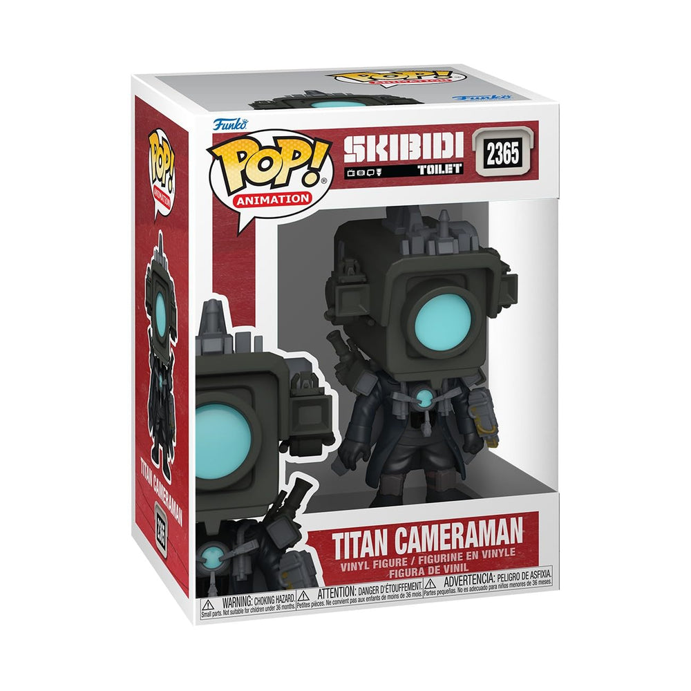 Funko Pop! Vinyl: Skibidi Toilet - Titan Cameraman - Figura de vinilo coleccionable - Idea de regalo - Producto oficial - Juguetes para niños y adultos - Fans de videojuegos - Figura modelo para