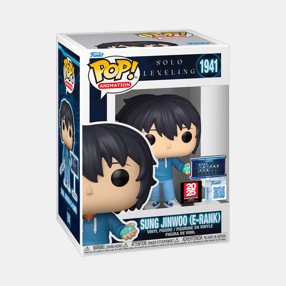 POP Sung Jinwoo (E-Rank) AX Anime Expo 2025 Limited Edition Funko Original 1941 (with Plastic Protection)