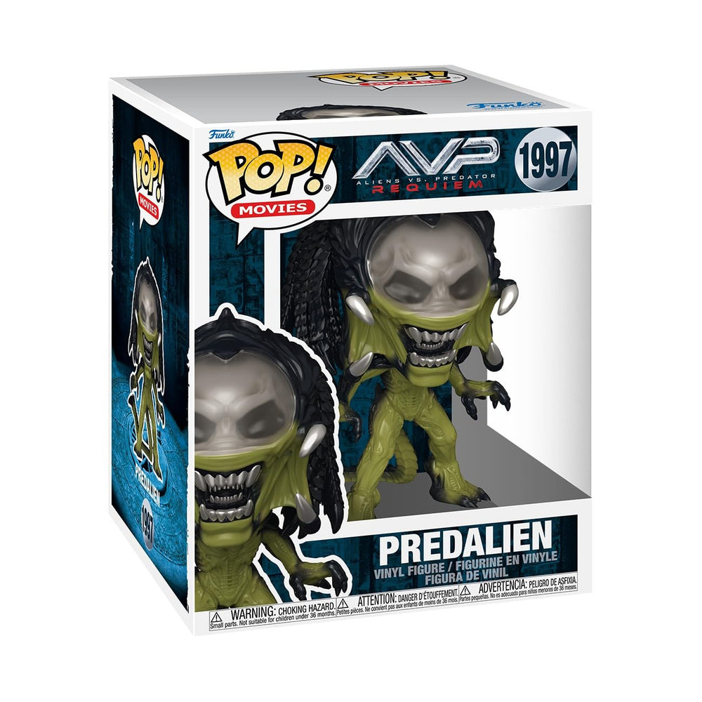 Funko Pop! Super: Aliens Vs. Predator - Predalien - Figura de vinilo coleccionable - Idea de regalo - Producto oficial - Juguetes para niños y adultos - Fans del terror - Figura modelo para