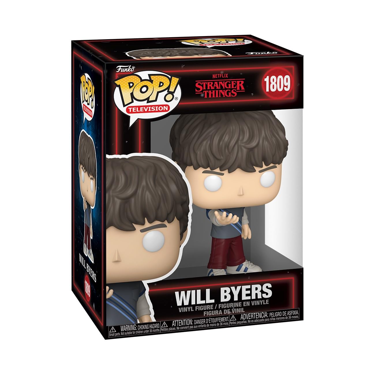 Funko Pop! Television: Stranger Things - Will Byers - Figura de vinilo coleccionable - Idea de regalo - Producto oficial - Juguetes para niños y adultos - Fans de la televisión - Figura modelo para