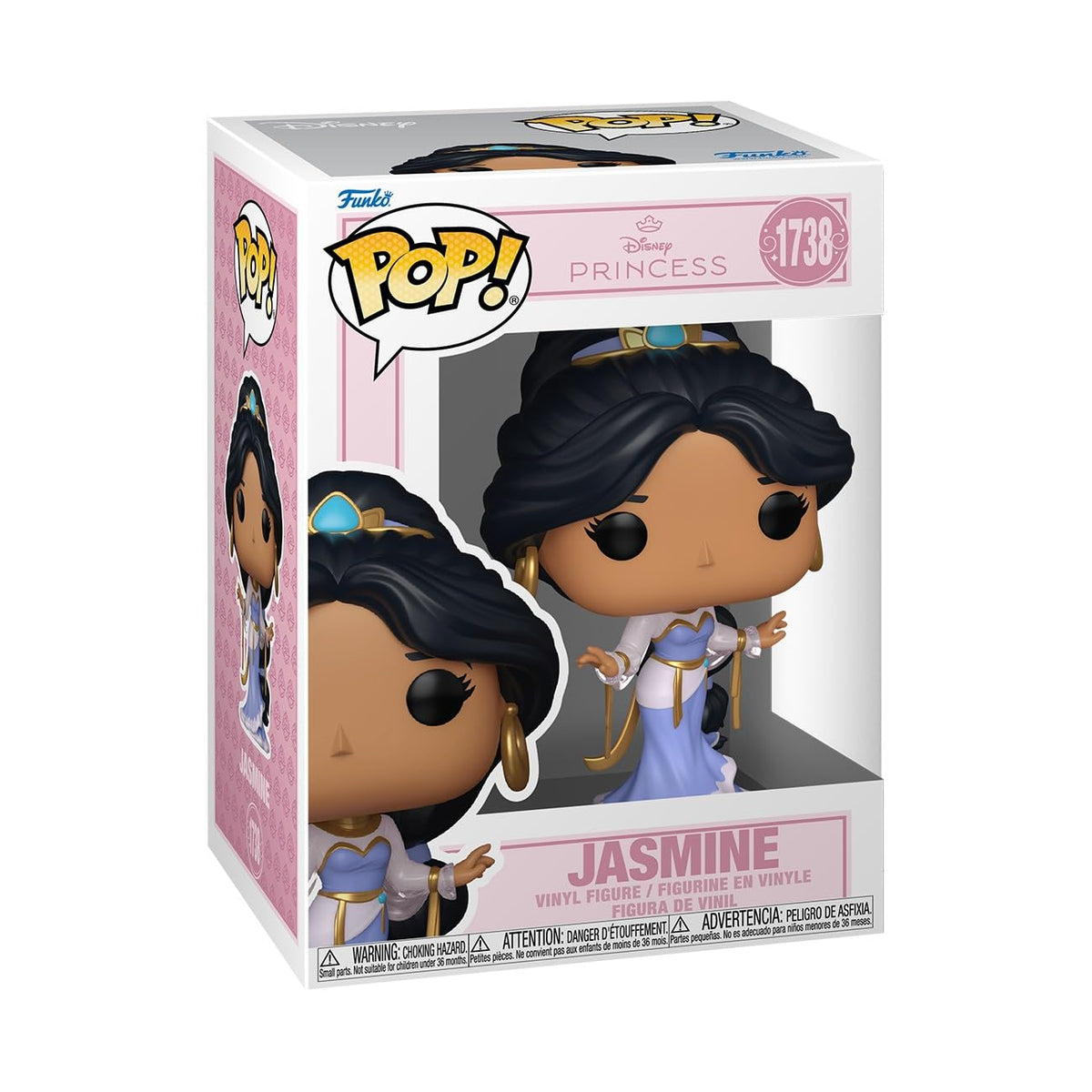 Funko Pop! Disney: Disney Princess Grand Entrances - Jasmine - Figura de vinilo coleccionable - Idea de regalo - Producto oficial - Juguetes para niños y adultos