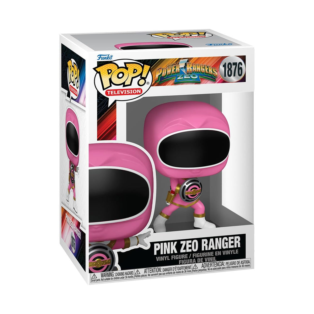 Funko Pop! TV: Power Rangers Zeo - Pink Zeo Ranger - Figura de vinilo coleccionable - Idea de regalo - Producto oficial - Juguetes para niños y adultos - Fans de la televisión
