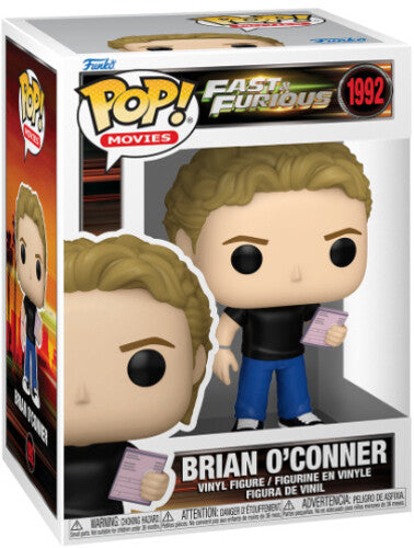 Funko POP! Movies: Fast &amp Furious- Brian OConner