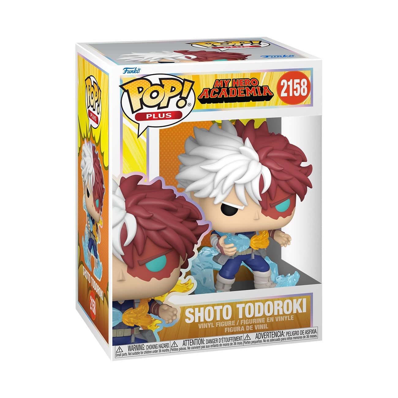 Funko Pop! Plus: My Hero Academia - Shoto Todoroki - Figura de vinilo coleccionable - Idea de regalo - Producto oficial - Juguetes para niños y adultos - Fans del anime - Figura modelo para