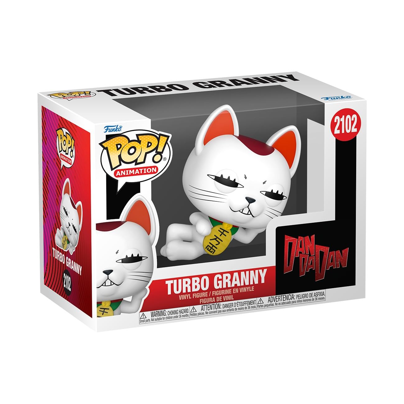 Funko Pop! Animation: Dandadan - Turbo Granny - Figura de vinilo coleccionable - Idea de regalo - Mercancía oficial - Juguetes para niños y adultos - Fanáticos del anime - Figura modelo para