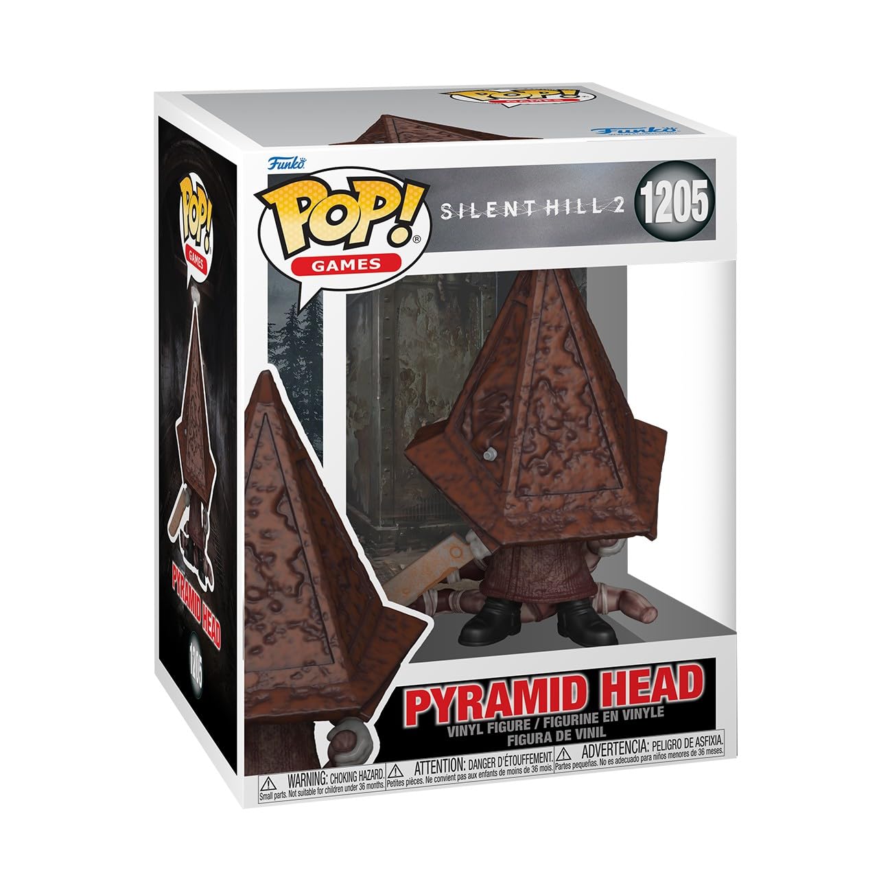 Funko Pop! Premium: Silent Hill - Cabeza de pirámide - Figura de vinilo coleccionable - Idea de regalo - Mercancía oficial - Juguetes para niños y adultos - fanáticos de los juegos - Figura modelo para coleccionistas