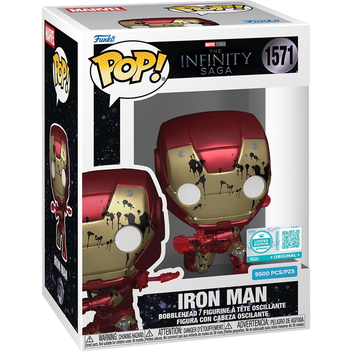 Funko Pop! Marvel 1571 Avengers The Infinity Saga Iron Man Mark 6 - Figura de vinilo exclusiva