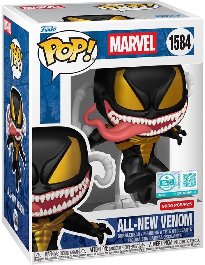 Funko Pop! Supreme Le: Marvel - Pop! All-New Venom - Entertainment Earth #1584