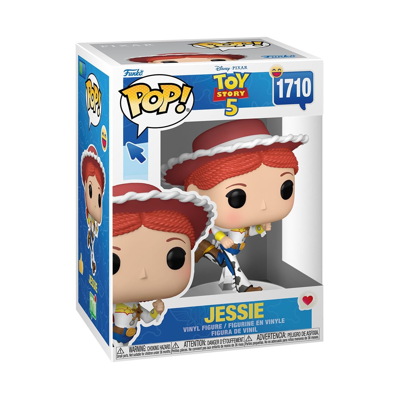 Funko Pop! Disney: Toy Story 5 - Jessie - Collectable Vinyl Figure - Gift Idea - Official Merchandise - Toys for Kids &amp Adults - Disney Fans - Model Figure for Collectors and Display